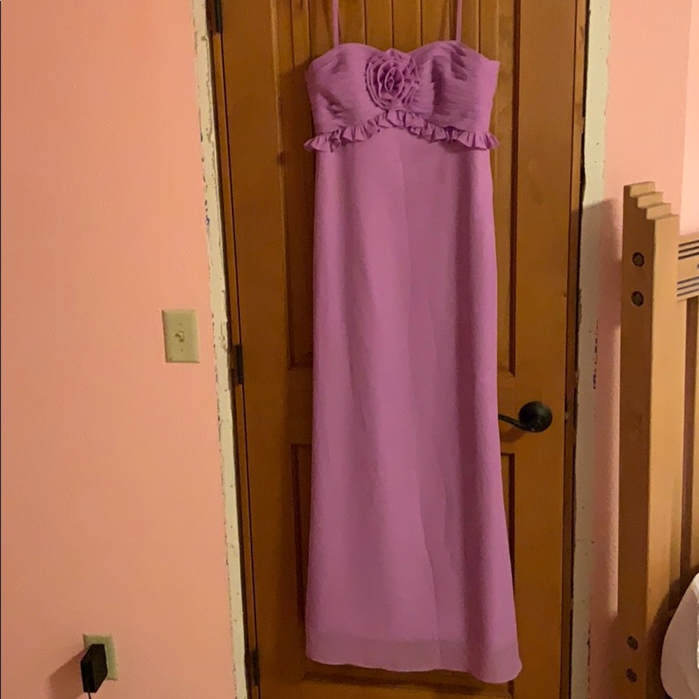 Lavender Bridesmaid Dress